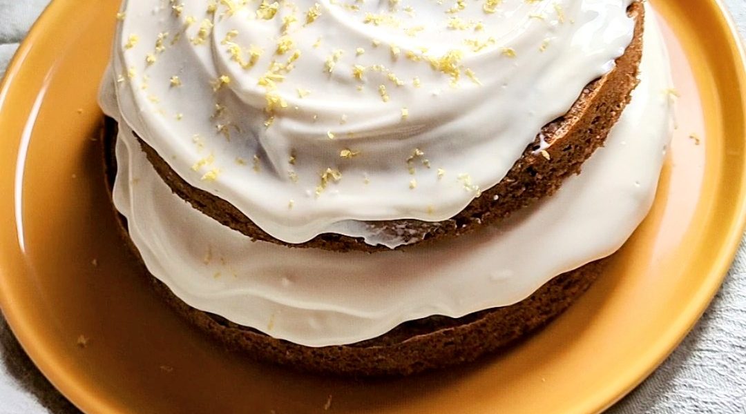 Tarta naranja y canela